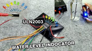 Building a Water Level Indicator Using a ULN2003 Transistor