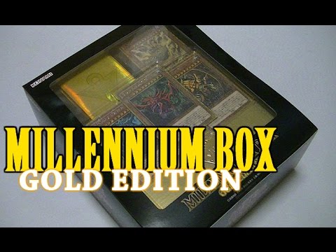 遊戯王】『MILLENNIUM BOX～GOLD EDITION～』【開封】 - YouTube