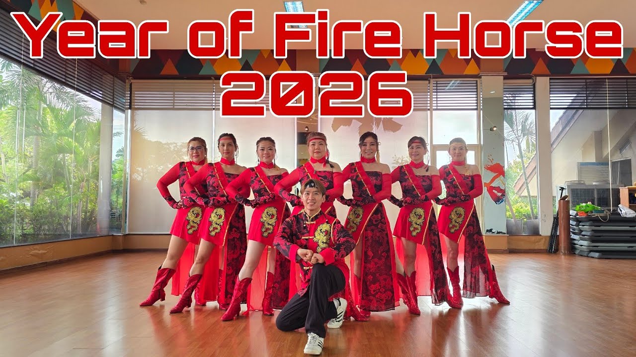 NEW DANCE (DSWAN) | Year of Fire Horse 2026 | LINE DANCE | High Intermediate | Heru Tian