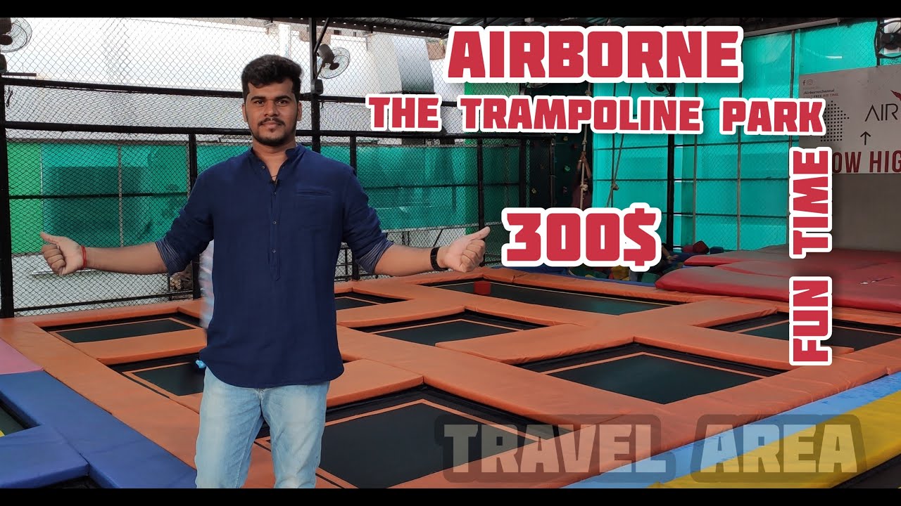 Airborne The Trampoline Park Travel area YouTube