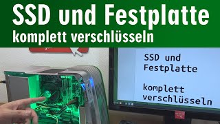 SSD und Festplatte komplett verschlüsseln ️ Laptop vor Verlust schützen ▪️ Linux Mint installieren