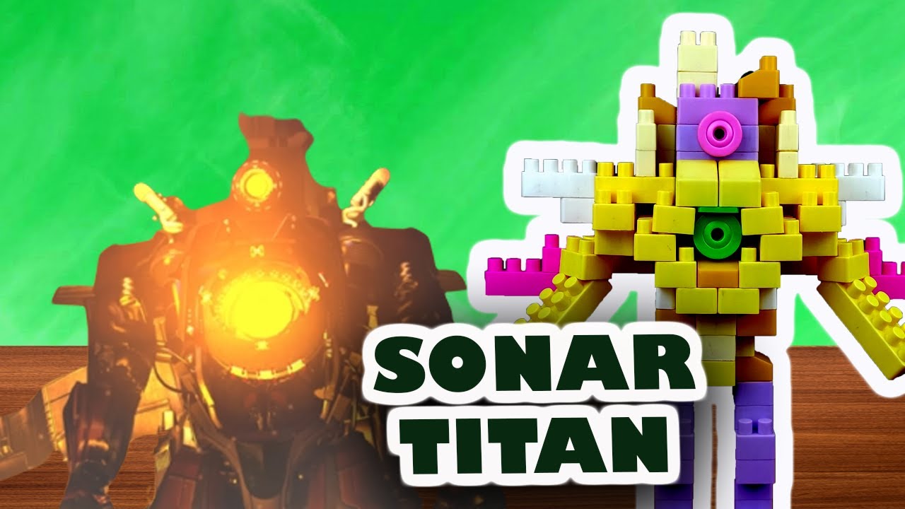 How to Make a Lego Sonar Titan Skibidi Toilet