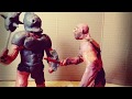 Gladiator fight claymation action animation