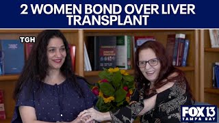 Woman who received liver transplant meets donor who saved her life