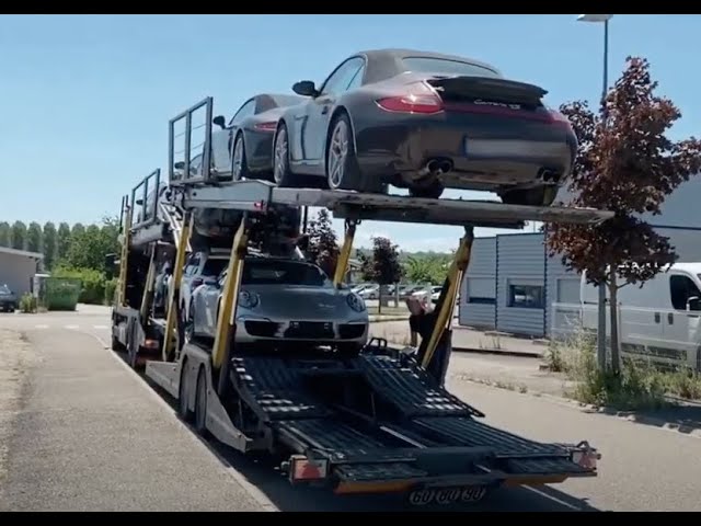 Arrivage hebdomadaire de véhicules Porsche chez LJMotorSport
