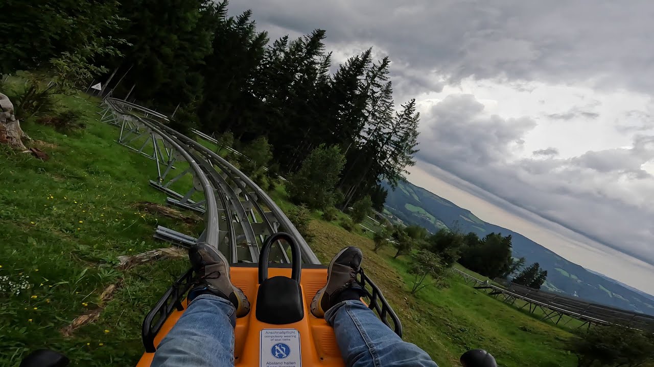 Wiegand Alpine Coaster Sommerrodelbahn St. Corona 2023 Onride POV YouTube