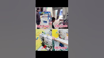 10 sets compress packing machine/ bagging machine/ edge trimming overlock machine for South America