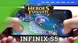Heroes Evolved Game Test on INFINIX S5 – Gaming Possibilities screenshot 2