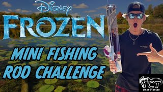 MINI Fishing Rod Challenge! (Disney Edition) 