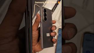 Samsung Galaxy Fold 7 Silver🔥 Premium Foldable Design &amp; Flagship Power#shortsfeed #shorts #ytshorts