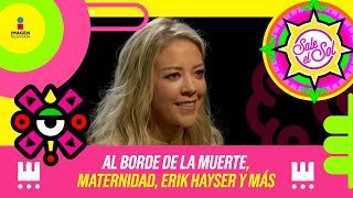 Fernanda Castillo: Al borde de la muerte, maternidad, relación con Erik Hayser y más | Sale el Sol
