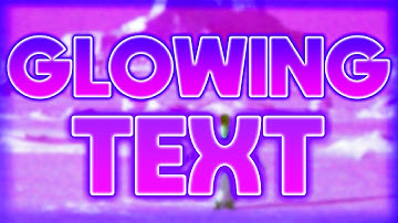 How To Make Your TEXT GLOW In Photopea! 🎨 (EASY)