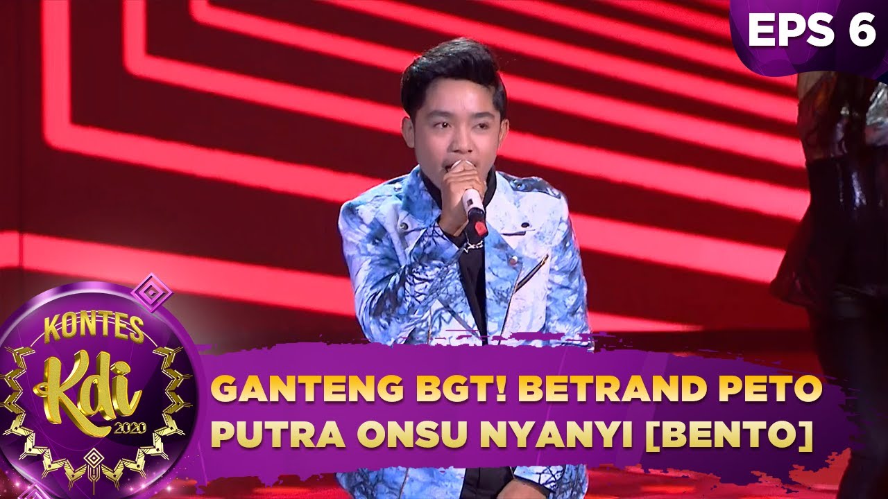 GANTENG BGT! Betrand Peto Putra Onsu Nyanyi [BENTO] Dengan Gaya Rockernya - Kontes KDI 2020 (7/9)