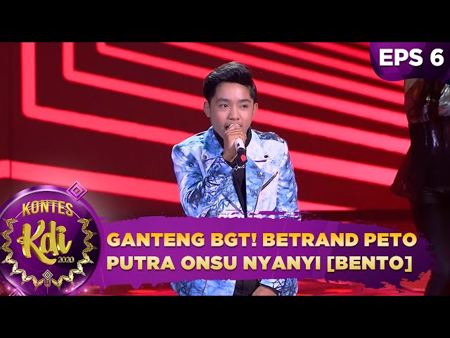 GANTENG BGT! Betrand Peto Putra Onsu Nyanyi [BENTO] Dengan Gaya Rockernya - Kontes KDI 2020 (7/9) class=