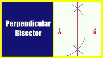 Perpendicular Bisector | How to draw Perpendicular Bisector of a line Segment | Construction