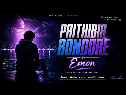 Prithibir Bondore | Emon | Bangla Folk Song 2026 | Sad Emotional Song | Fahim Music