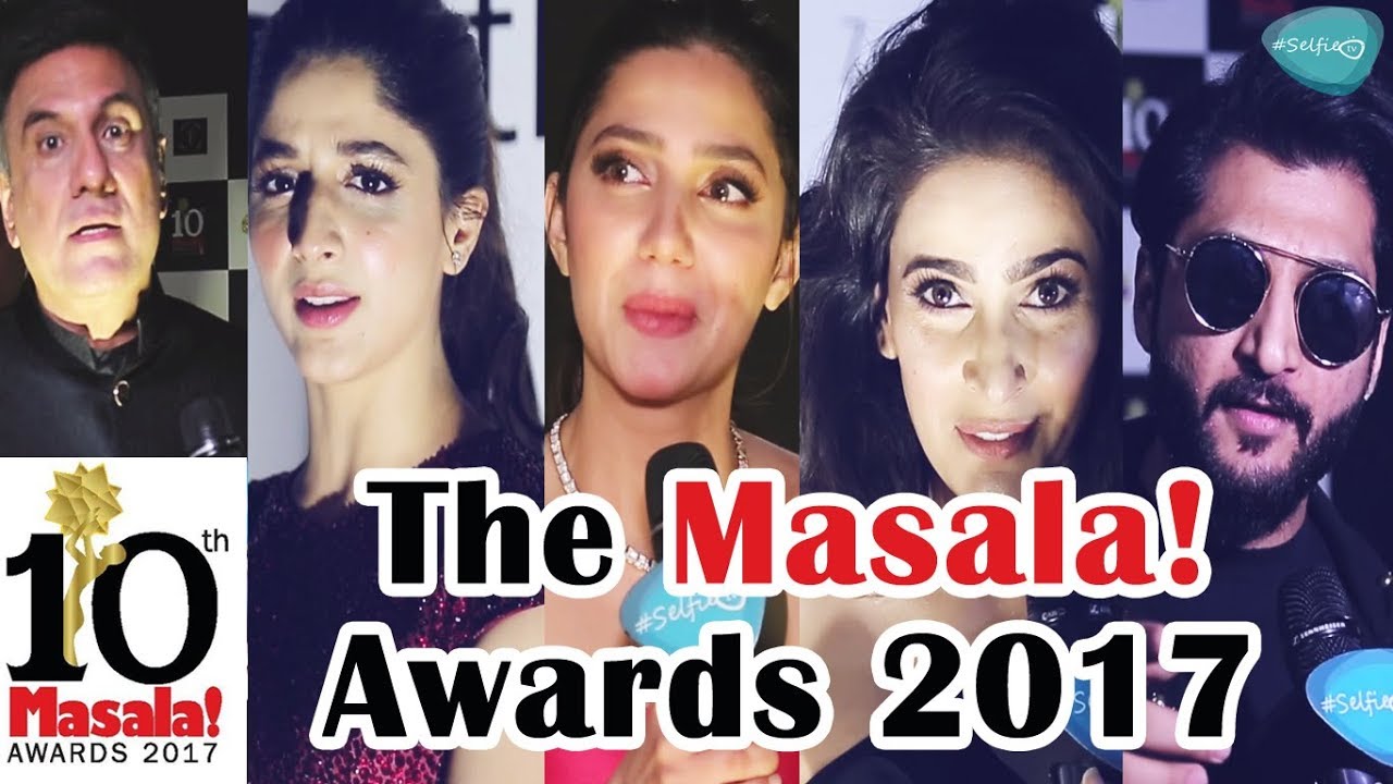 Highlights of The 10th  Masala Awards 2017 in Dubai !!
