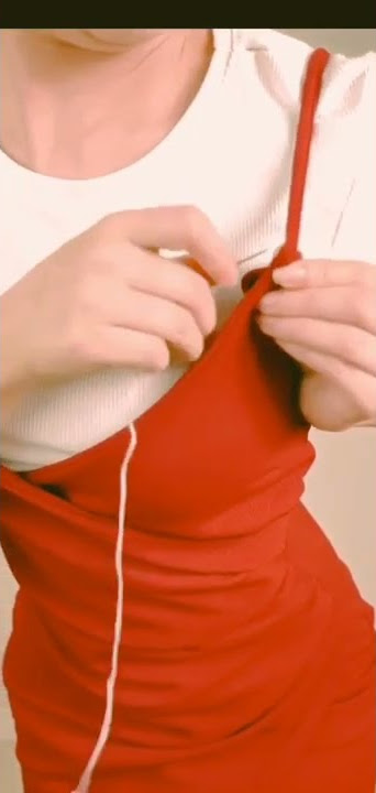 How To Shorten Spaghetti Straps In Minutes!