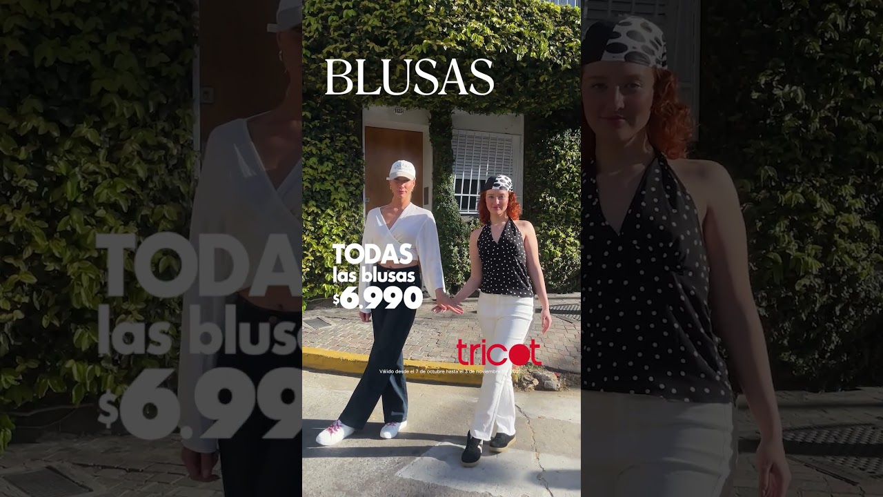 Tricot | Todo blusas mujer $6.990 