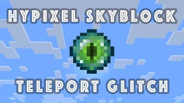 TELEPORT GLITCH [FIXED] | HYPIXEL SKYBLOCK