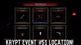 MK11 - KRYPT EVENT #51 LOCATION! (BUNDLE OF ITEMS!)