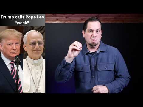 Trump calls Pope Leo “weak,”