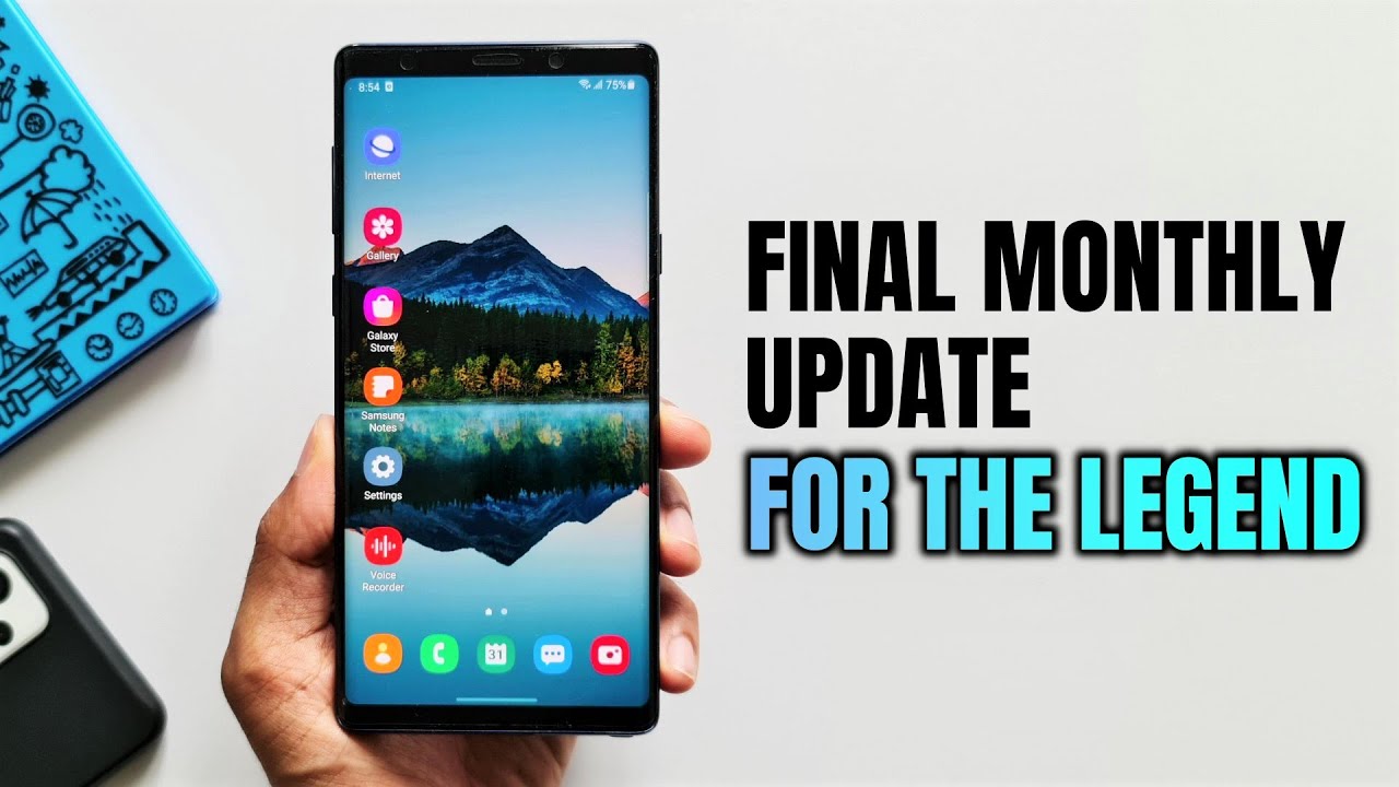 New update Samsung Galaxy Note 9 Final monthly update is here YouTube