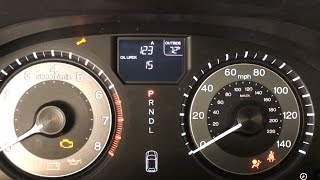 odyssey honda oil filter change