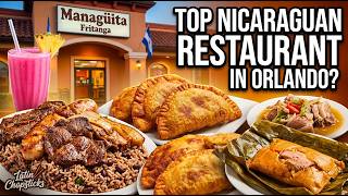 TOP Nicaraguan Restaurant by Orlando? | Managüita Fritanga Review 🇳🇮