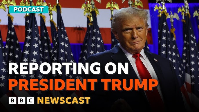 How does BBC News cover President Trump? | BBC Newscast - YouTube