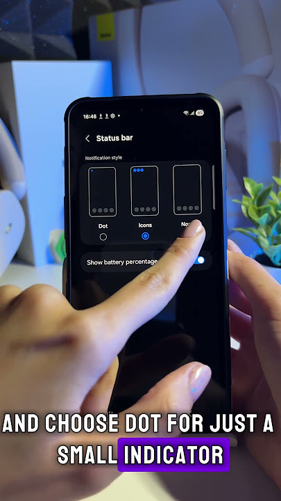 How to change Status Bar look on your Android? 👀 #statusbar #androidtips #howto #androidtrick