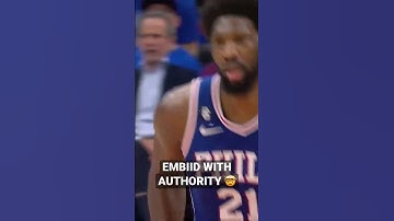 INSANE JOEL EMBIID JAM! 😤 | #shorts