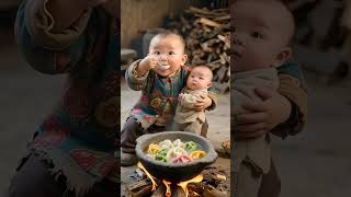 Baby Eating Dumplings by Himself 😋🔥 | Cutest Baby Moment Ever Caught on Camera ❤️ #shorts #trending