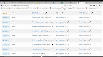 QuickStatements - adding mass edits to Wikidata