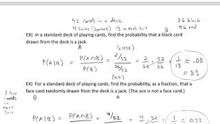 Conditional Probability