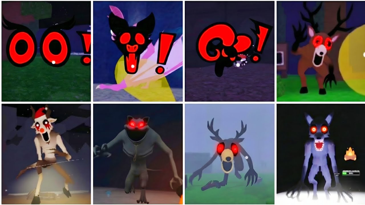 Bat Ram 99 Nights In The Forest - & Owl, Bat, Ram, Deer, Goat, Cat, Wolf ...