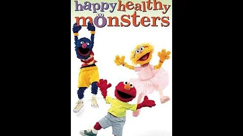 Sesame Street - Happy Healthy Monsters (2005 Vhs Rip)
