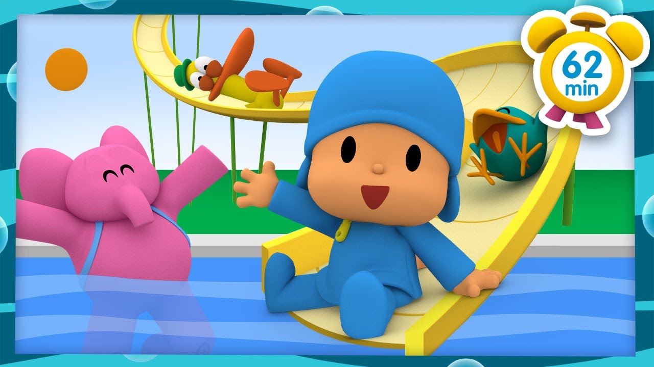 👙  POCOYO TÜRK - Yüzme Havuzuna Gidelim! [ 62 dakika ] Çocuklar için ÇIZGI FILMLER