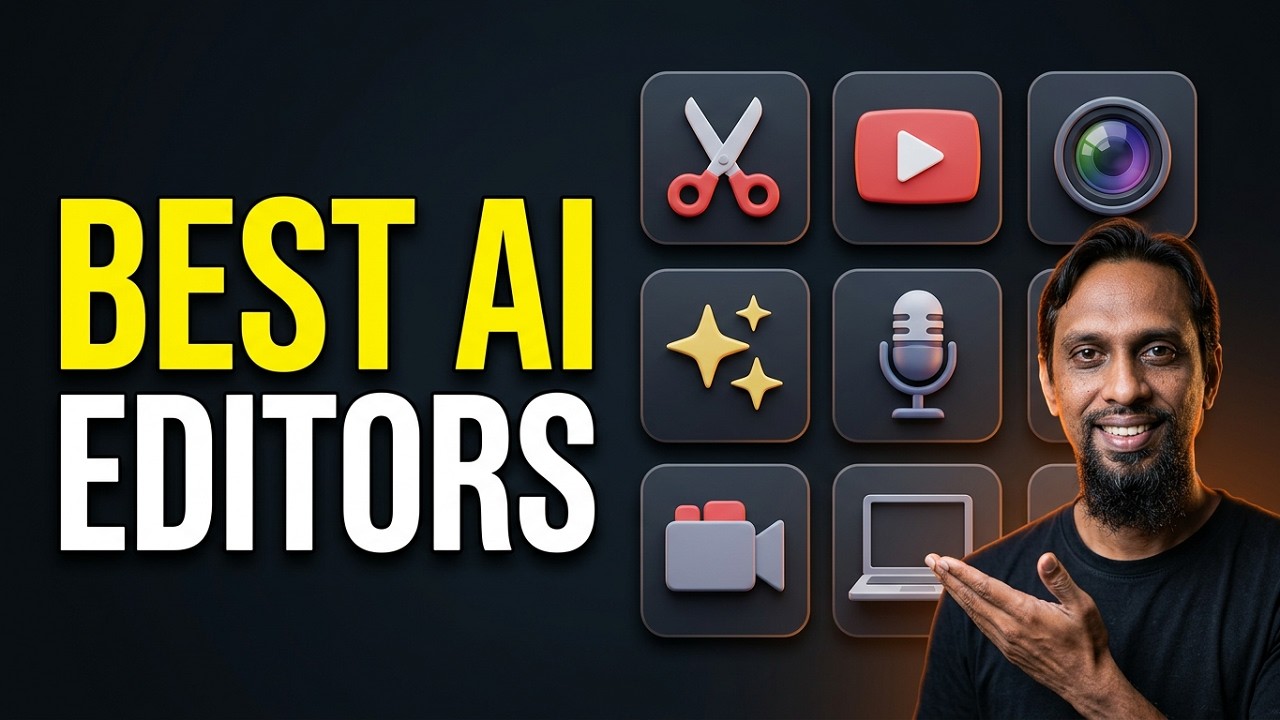 Best Free AI Video Editors for Beginners. #youtube - YouTube