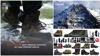 CARA PERAWATAN SEPATU BASAH SAAT MENDAKI GUNUNG