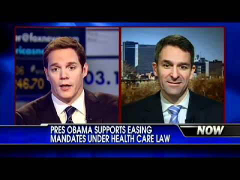 Obama Supports Easing Mandates Under Health Care Law