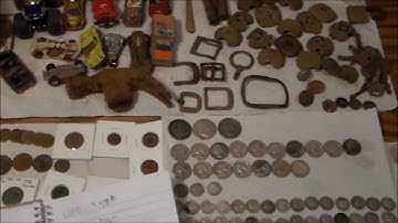 Etrac Detecting - 2013 Wrap Up - My 1st 9 months Detecting