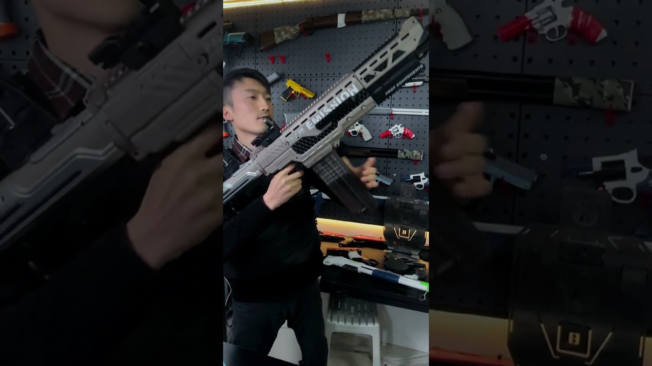 V6 Darts Blaster High Velocity Toy Gun