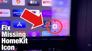 tvOS 16.1 - How to fix missing HomeKit icon