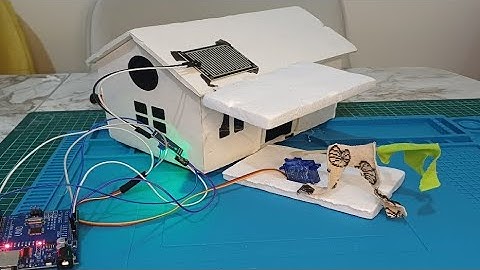 Arduino Yağmur Sensörü ile Otomatik Çamaşır Koruma Sistemi (Yağmur Alarmı + Servo Motor)