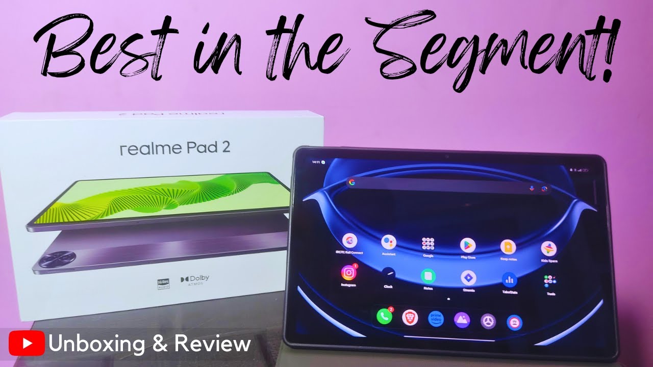 Realme Pad 2 Unboxing & Review Best Android Tablet Under ₹20000 YouTube