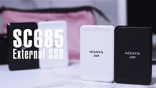 Shinkan secretly athlete ADATA SC685 External SSD - SLIM. COMPACT. FAST. - YouTube