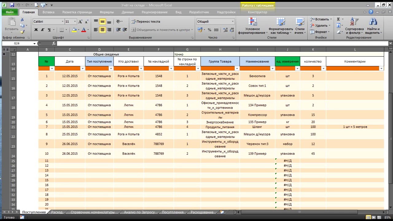 Ведение учета в строительстве. Таблица для ведения склада. Таблицы ведения складского учета. Складской учет в excel. Ведение складского учета в excel.