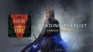 Heir of Fire Ambience  2 Hours Fantasy Reading Playlist (Instrumental)  Throne of Glass Playlist