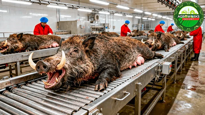 Wild Boar Hunting in Texas Farms – The Shocking Journey to a Processing Factory